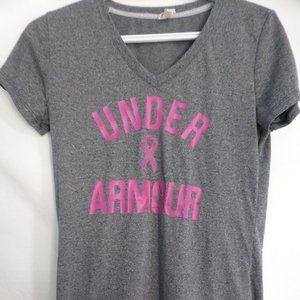 UNDER ARMOUR, xs, loose fit, heat gear tee, V-Neck